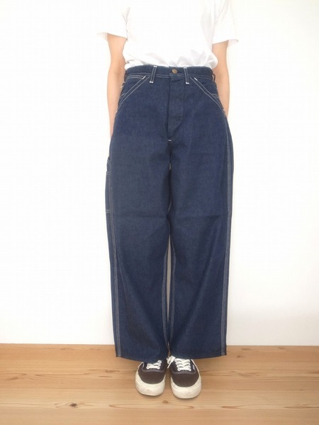orslow WIDE FIT 30'S PAINTER PANTS DENIM ONE WASH