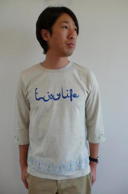 GO HEMP ゴーヘンプ　4222EL HALF SLEEVE  TEE OM