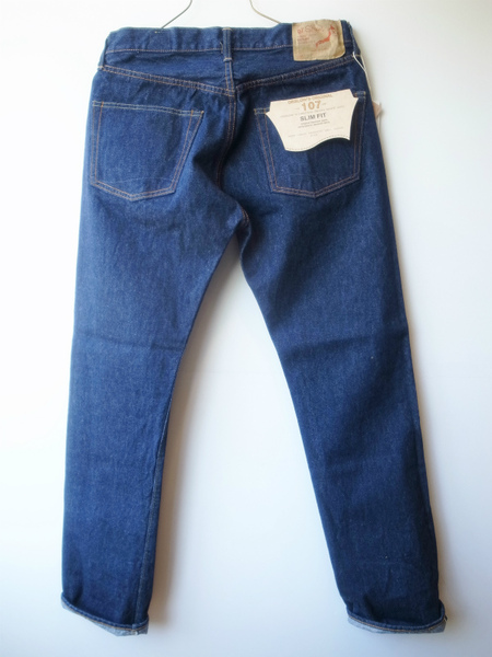 orslow 107 IVY FIT SELVEDGE DENIM ONE WASH