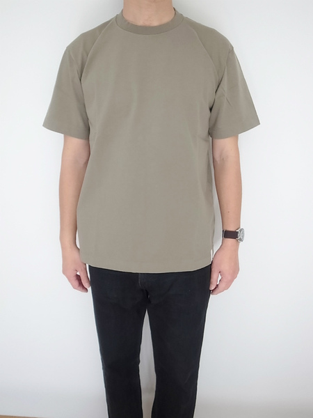 BETTER AMERICAN COTTON S/S T-SHIRT SAGE GRAY