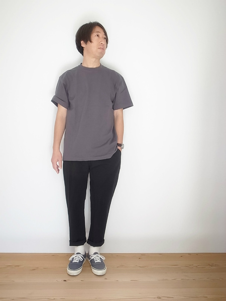 BETTER S/S TUBE T-SHIRT CHARCOAL