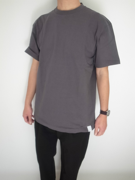 BETTER S/S TUBE T-SHIRT CHARCOAL