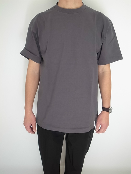 BETTER S/S TUBE T-SHIRT CHARCOAL