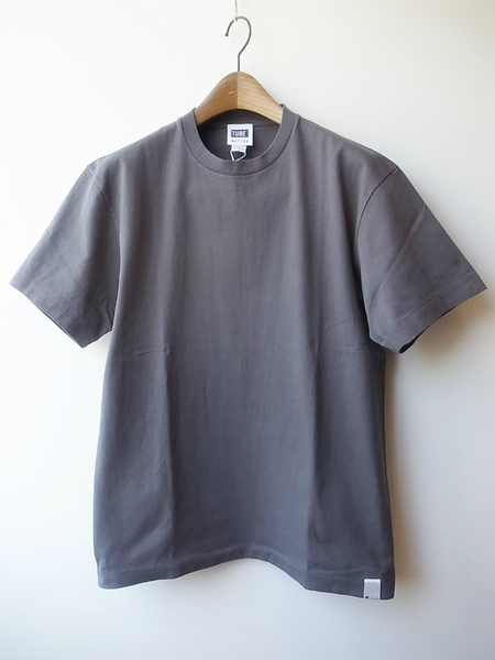 BETTER S/S TUBE T-SHIRT CHARCOAL