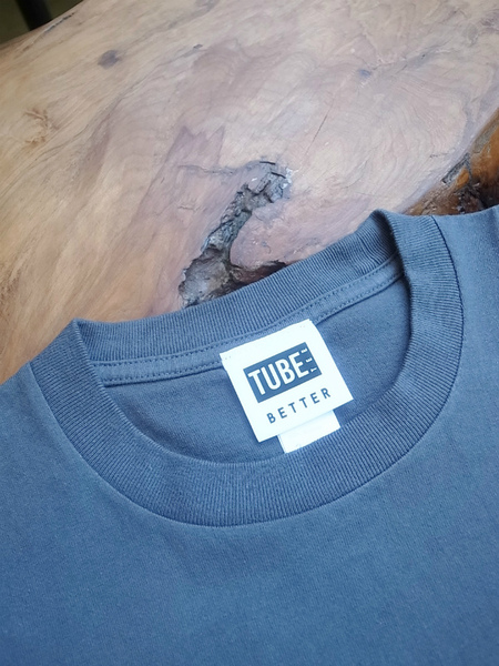 BETTER S/S TUBE T-SHIRT CHARCOAL