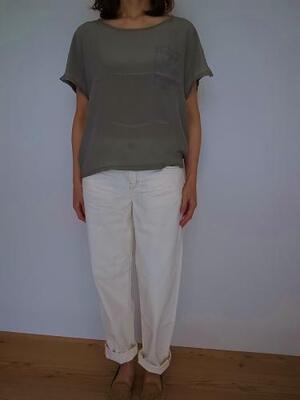 Brocante グランTシャツ　Litght gray