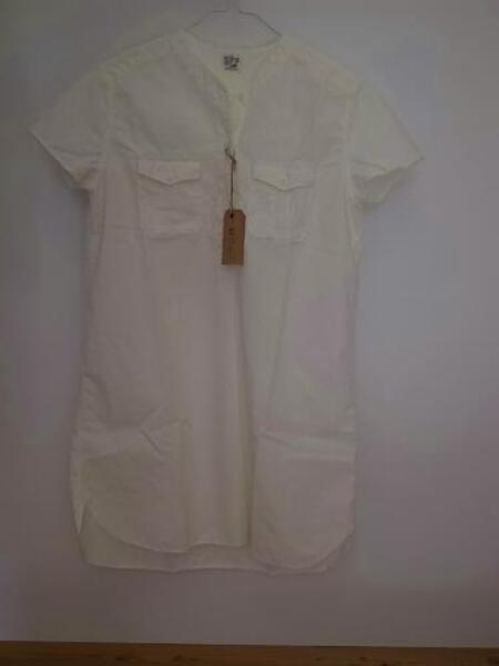 orslow レディース　PULLOVER SHIRTS WHITE