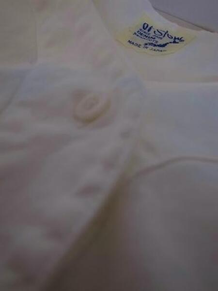 orslow レディース　PULLOVER SHIRTS WHITE