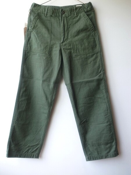 orslow SHORT LENGTH  US ARMY FATIGUE PANTS GREEN