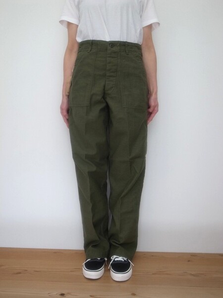 orslow VINTAGE FIT FATIGUE PANTS DARK OLIVE
