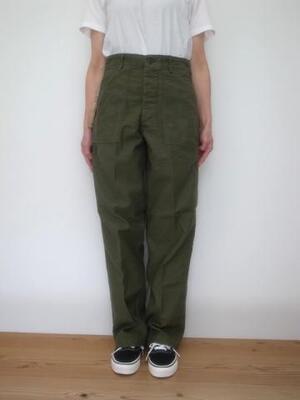 orslow VINTAGE FIT FATIGUE PANTS DARK OLIVE