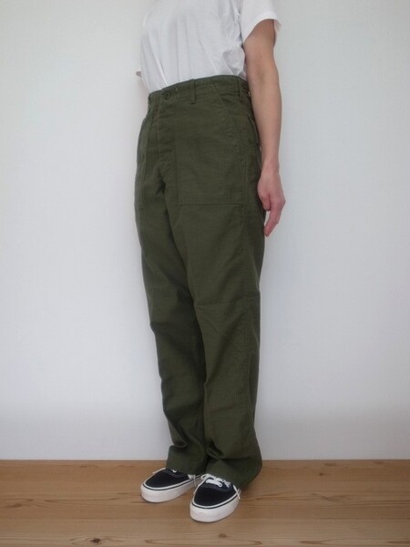 orslow VINTAGE FIT FATIGUE PANTS DARK OLIVE