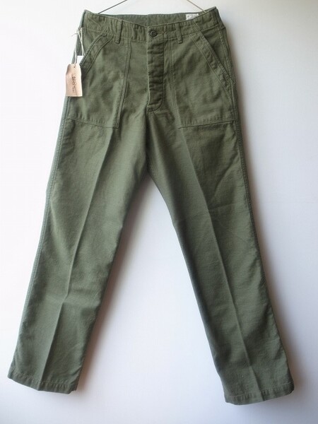 orslow VINTAGE FIT FATIGUE PANTS DARK OLIVE