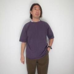 WALLA WALLA SPORT 1/2SLEEVE LOOSE BASEBALL TEE PPL