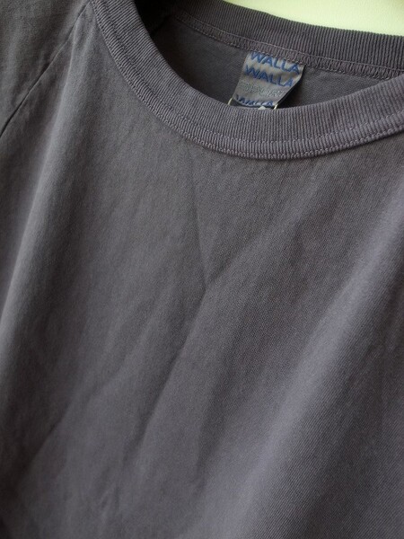 WALLA WALLA SPORT 1/2SLEEVE LOOSE BASEBALL TEE PPL