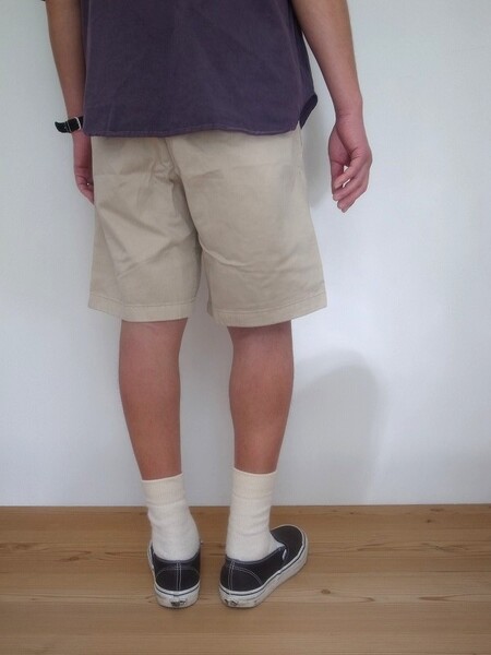 Gramicci G-SHORTS PIGMENT DYED SAND PIGMENT