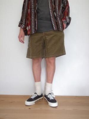Gramicci CODUROY G-SHORTS OLIVE