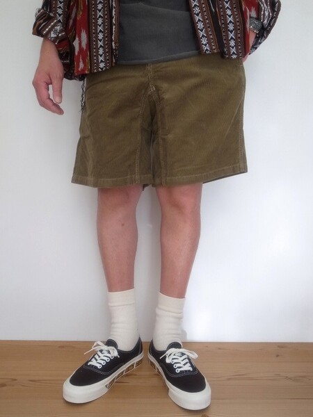 Gramicci CODUROY G-SHORTS OLIVE