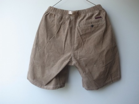 Gramicci CODUROY G-SHORTS BEIGE