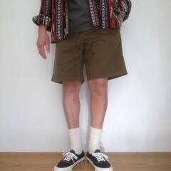 Gramicci G-SHORTS PIGMENT DYED BARK PIGMENT