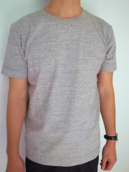 JIGSAW MEDIUM WEITE RAFFYCOTTON S/S CREW T GRAY