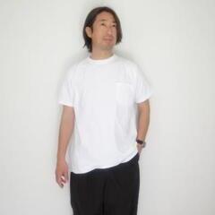 GOOD WEAR S/S  POKET TEE WHITE