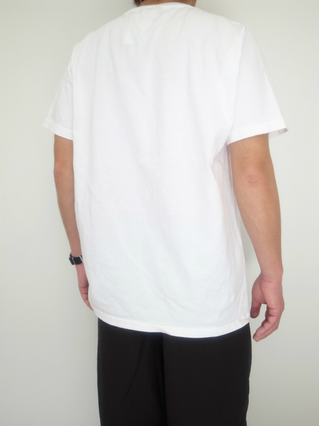 GOOD WEAR S/S  POKET TEE WHITE