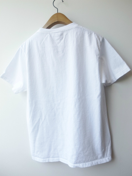 GOOD WEAR S/S  POKET TEE WHITE