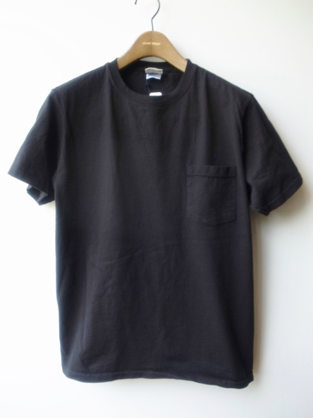 GOOD WEAR S/S  POKET TEE BLACK