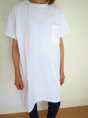 GOOD WEAR   POKET ONEPIECE COSTOM  WHITE