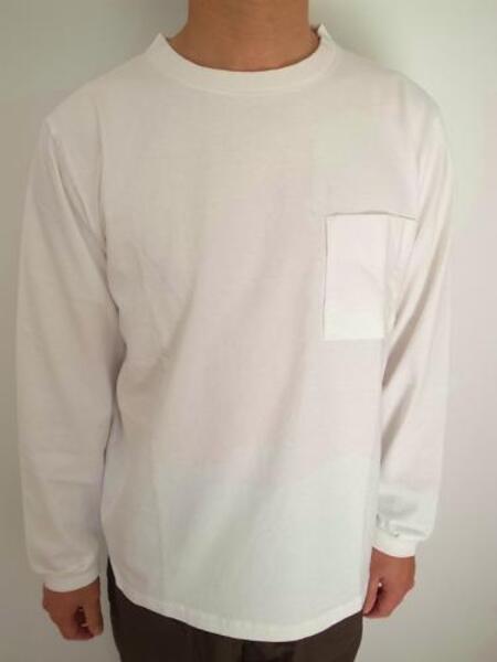 Jackman Poket L/S T-shirt JM5029 White