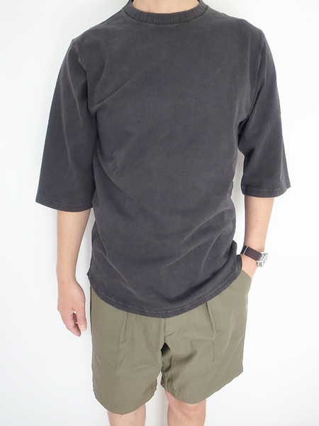 Jackman 1/2 Sleeved T-shirt　JET BLACK