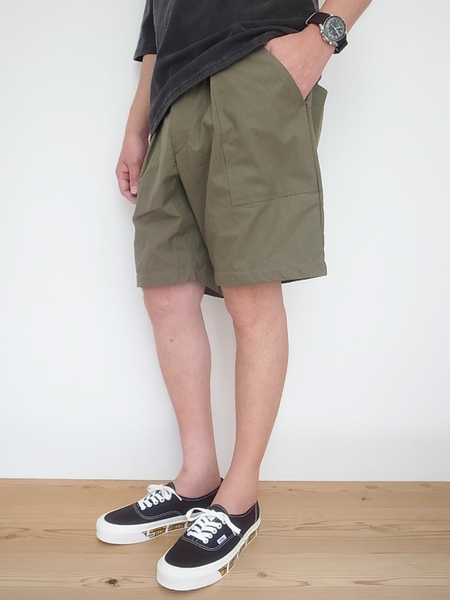 Jackman Ripstop Shorts Khaki