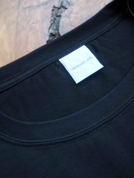 Ordinary fits UNISEX TEE  BLK