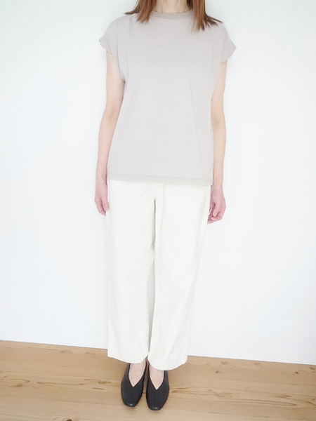 Ordinary fits ladys DROP TEE LGY