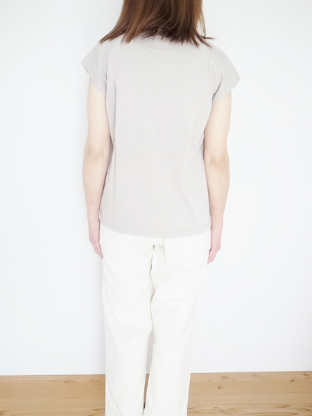 Ordinary fits ladys DROP TEE LGY