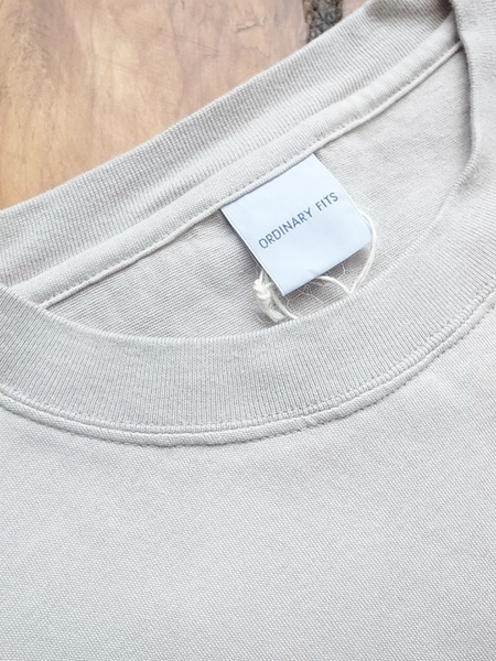 Ordinary fits ladys DROP TEE LGY