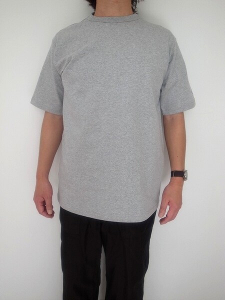 Champion US  T-SHIRT C5-B301 シルバーグレー