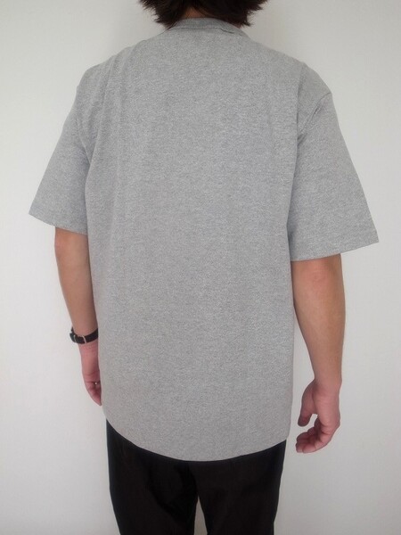 Champion US  T-SHIRT C5-B301 シルバーグレー
