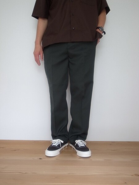 Manual Alphabet TWILL SEMI-EASY TROUSERS BOTLE GRE