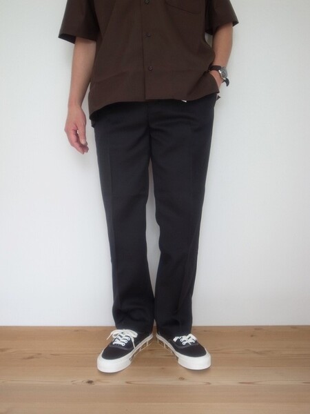 Manual Alphabet TWILL SEMI-EASY TROUSERS BLACK