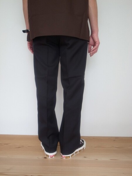 Manual Alphabet TWILL SEMI-EASY TROUSERS BLACK