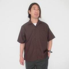 Manual Alphabet T/W/R TROPICAL S/S OPEN COLLAR SHI
