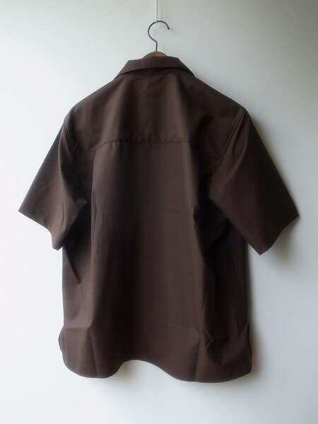 Manual Alphabet T/W/R TROPICAL S/S OPEN COLLAR SHI