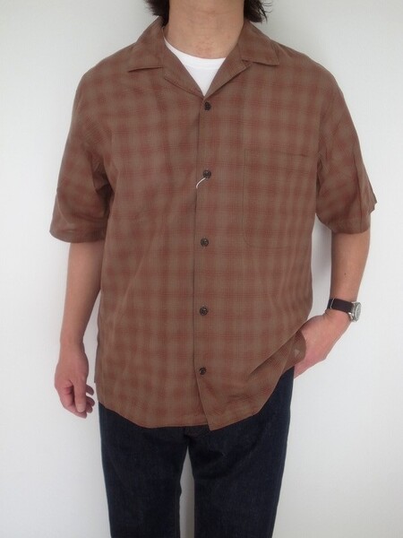 Manual Alphabet C/S LAWN S/S OPEN COLLAR SHIRTS