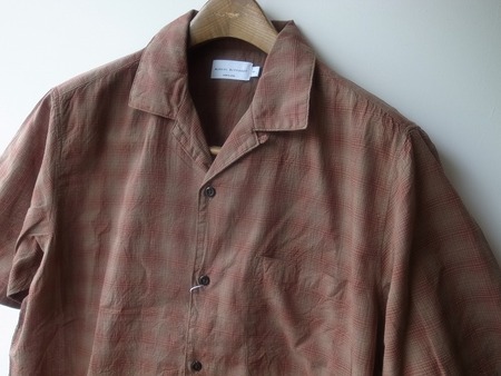 Manual Alphabet C/S LAWN S/S OPEN COLLAR SHIRTS