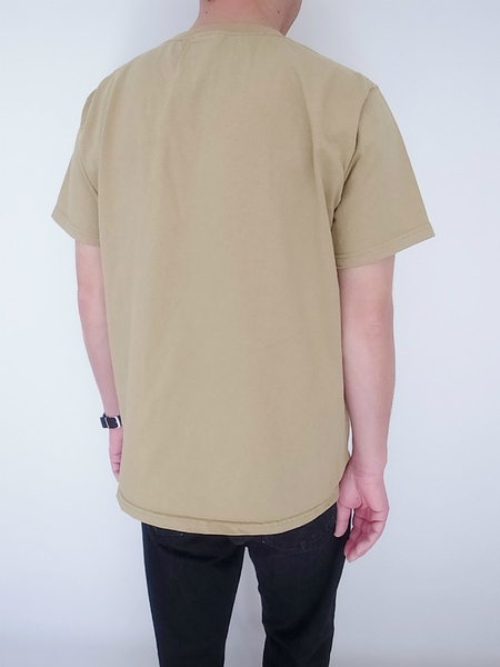 GOOD WEAR SS  POKET TEE SMOKY KHAKI