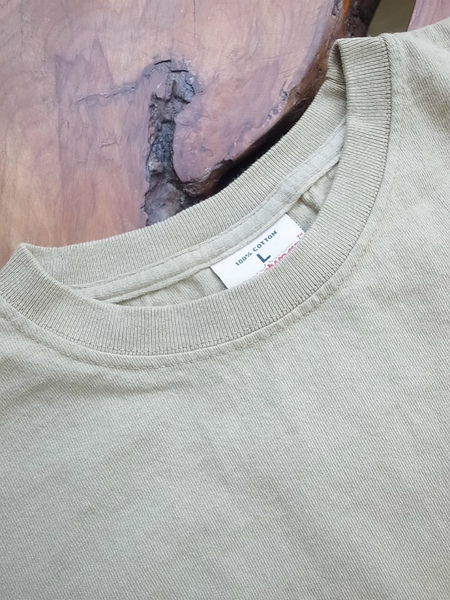 GOOD WEAR SS  POKET TEE SMOKY KHAKI