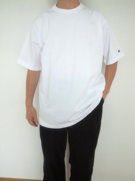 Champion US  T-SHIRTホワイト C5-B301
