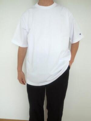 Champion US  T-SHIRTホワイト C5-B301